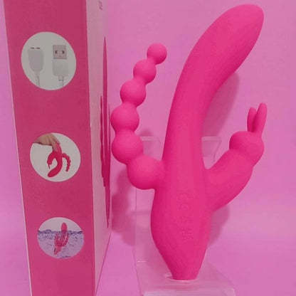 Trinity vibrador — três estímulos, um único destino: fazer você perder o controle
