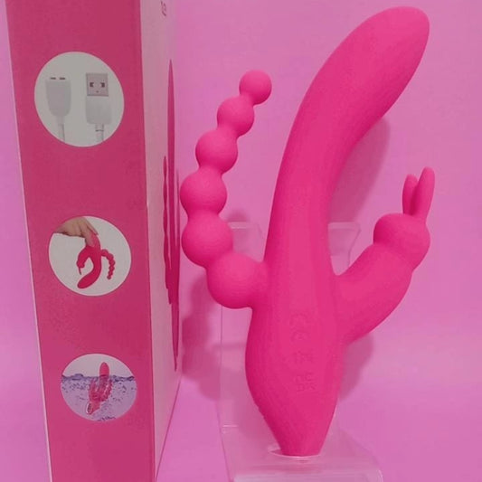Trinity vibrador — três estímulos, um único destino: fazer você perder o controle