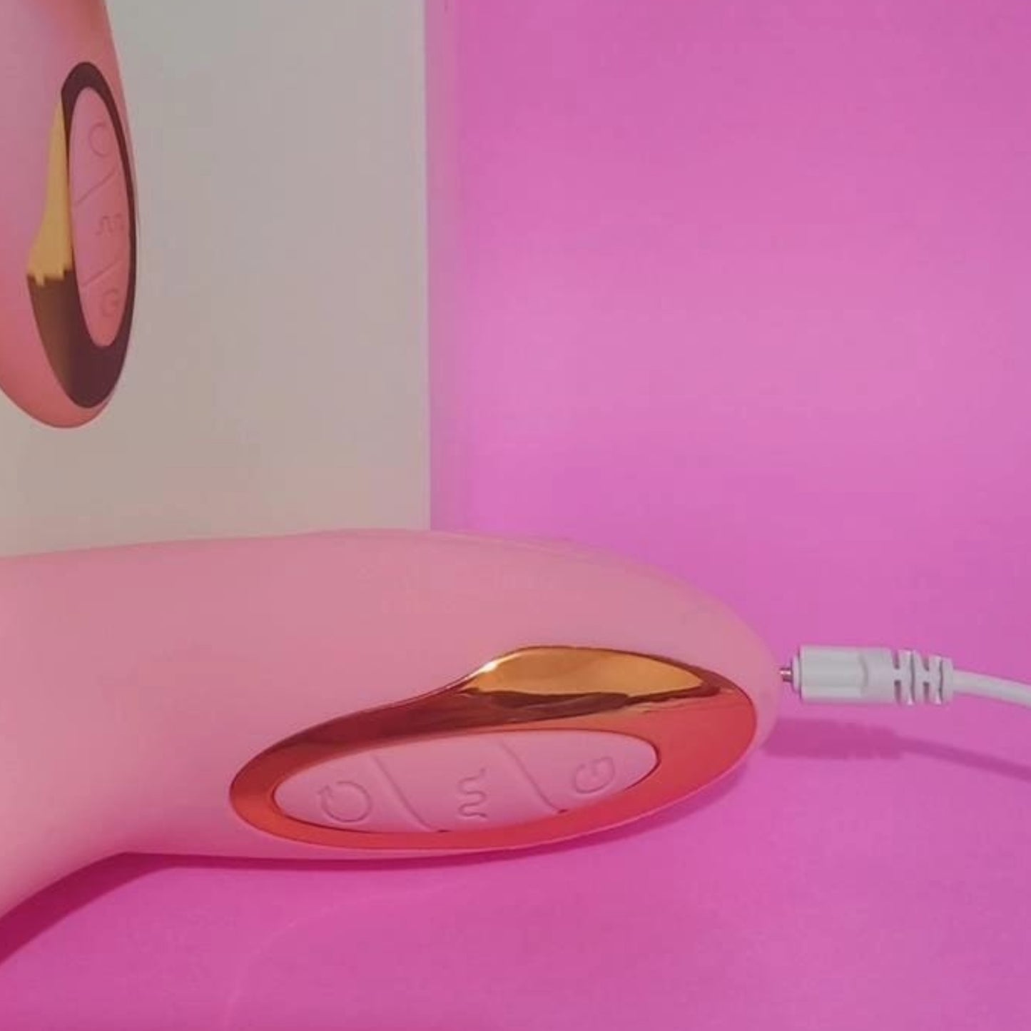 Lick rabbit vibrador— o prazer que vem, pulsa e lambe - Cor Vermelha