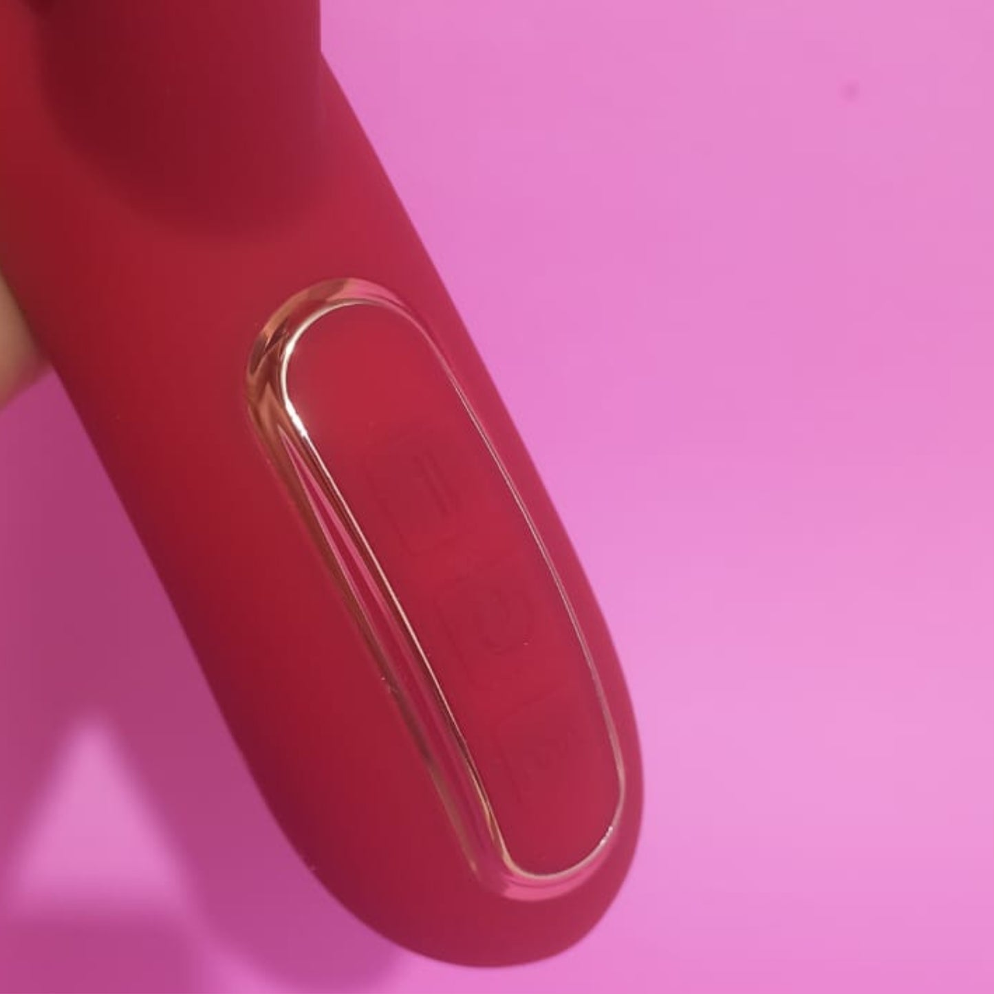 Lick rabbit vibrador— o prazer que vem, pulsa e lambe - Cor Vermelha