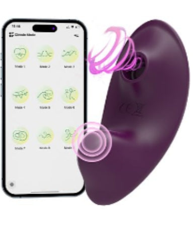 Anna Vibrador de Calcinha com Sucção Real – Controle Absoluto pelo App - Rosa