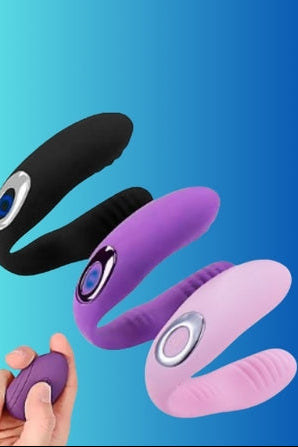Hari - Clipes de pepeka e Vibrador de Casal com controle Remoto
