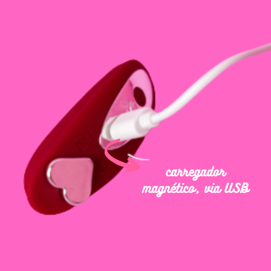 Cherry Calcinha Vibratória com controle de carro e APP a distância