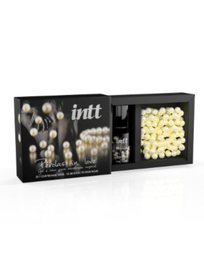 Pérolas in Love kit com colar de pérolas e gel de silicone 17ml