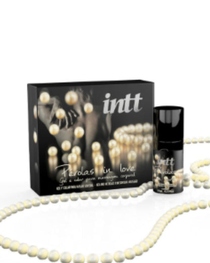 Pérolas in Love kit com colar de pérolas e gel de silicone 17ml