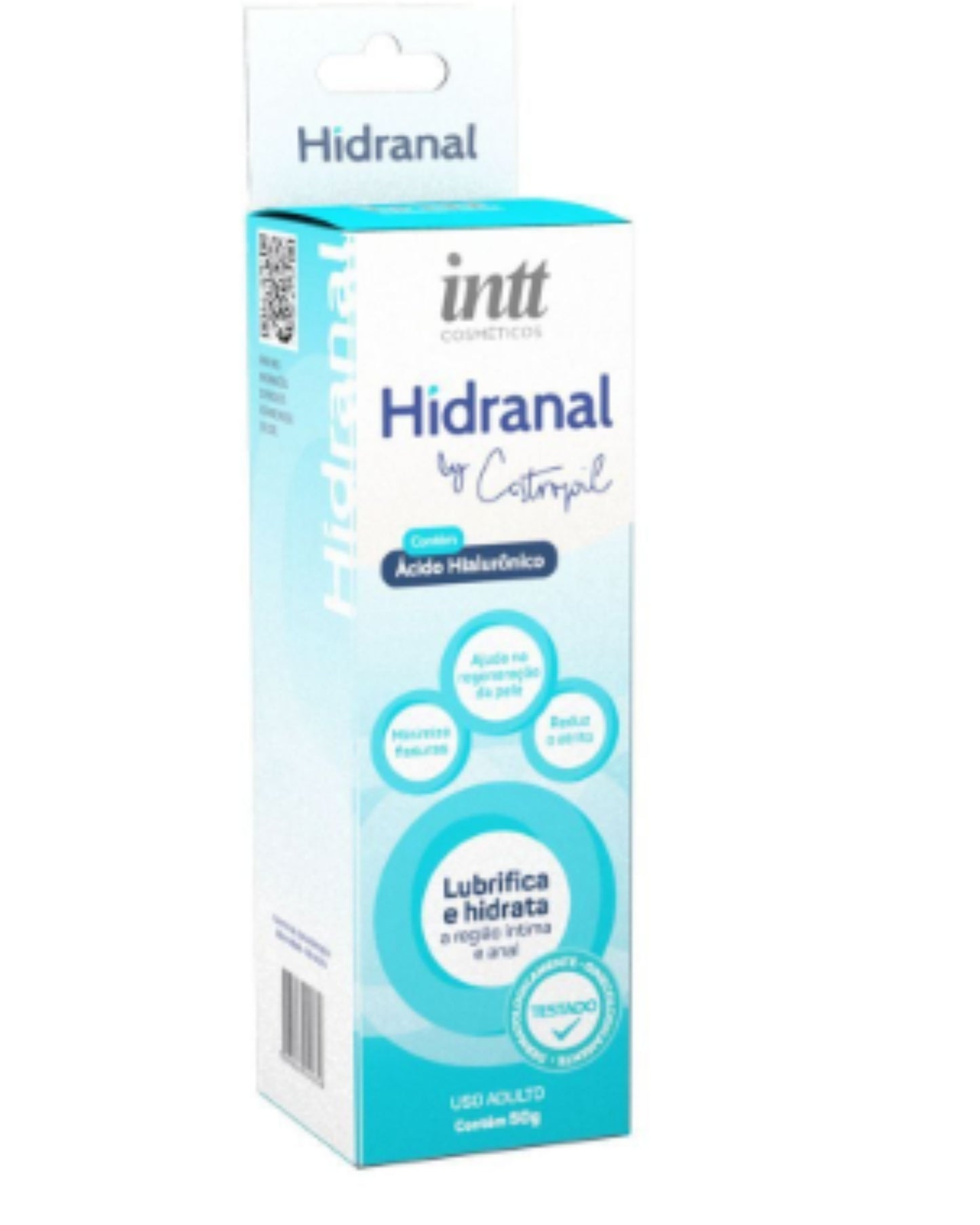 Hidranal lubrificante íntimo e anal com ácido hialurônico 50g