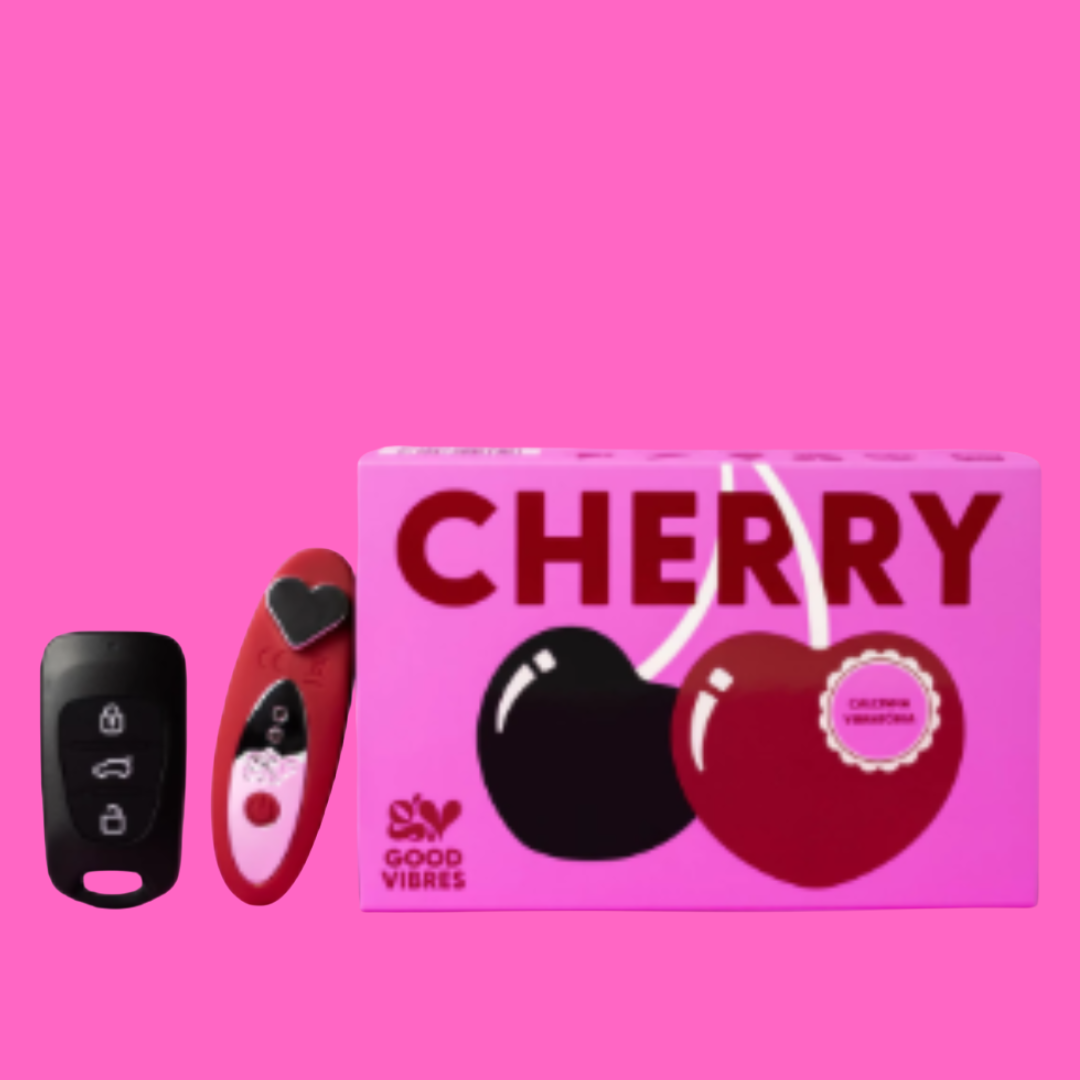 Cherry Calcinha Vibratória com controle de carro e APP a distância