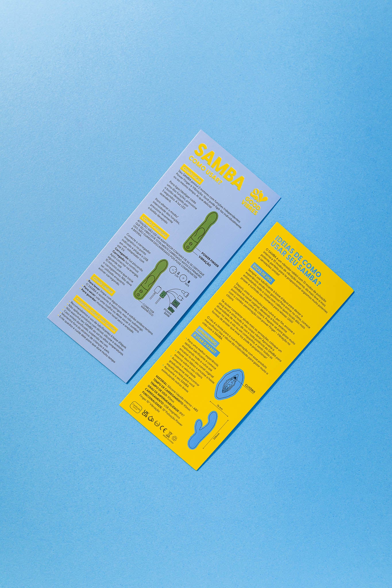 Samba Vibrador Rabbit - com Power Finger