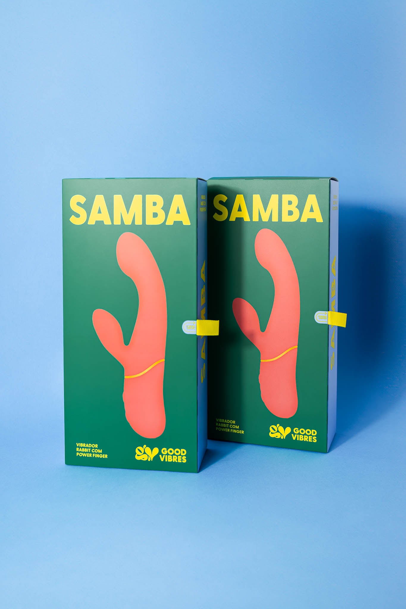 Samba Vibrador Rabbit - com Power Finger