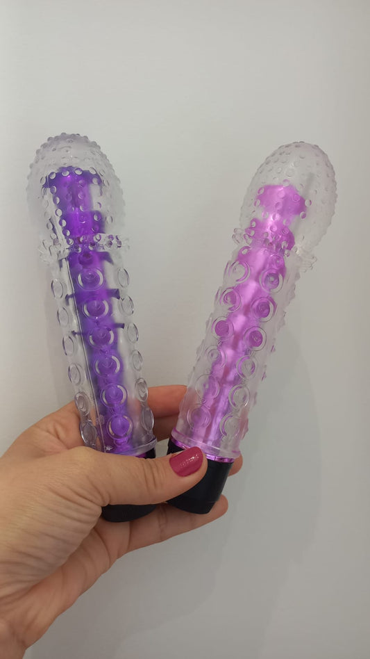 Vibrador Translúcido YouVibe – 15,3 cm, MultiVelocidade e Toque Realista