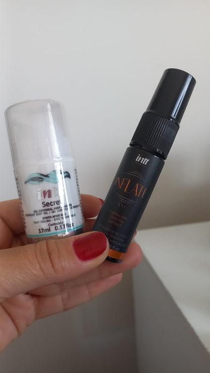 Kit Inflate e Secret - ele Grosso e ela apertadinha