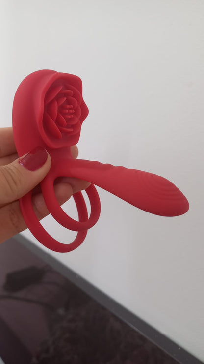 Anel Peniano - Vibrador com 3 estimulações