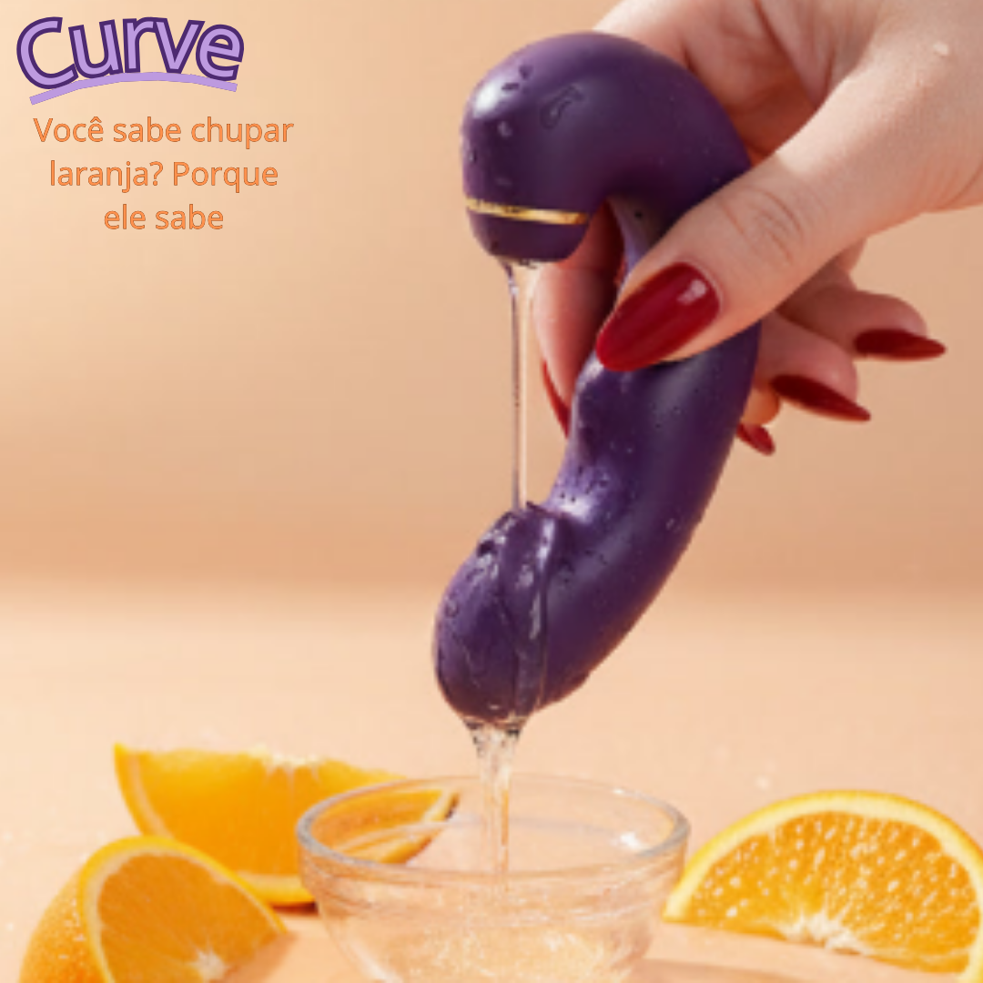 Curve – curva do prazer -  três estímulos e uma curvatura feita para enlouquecer.