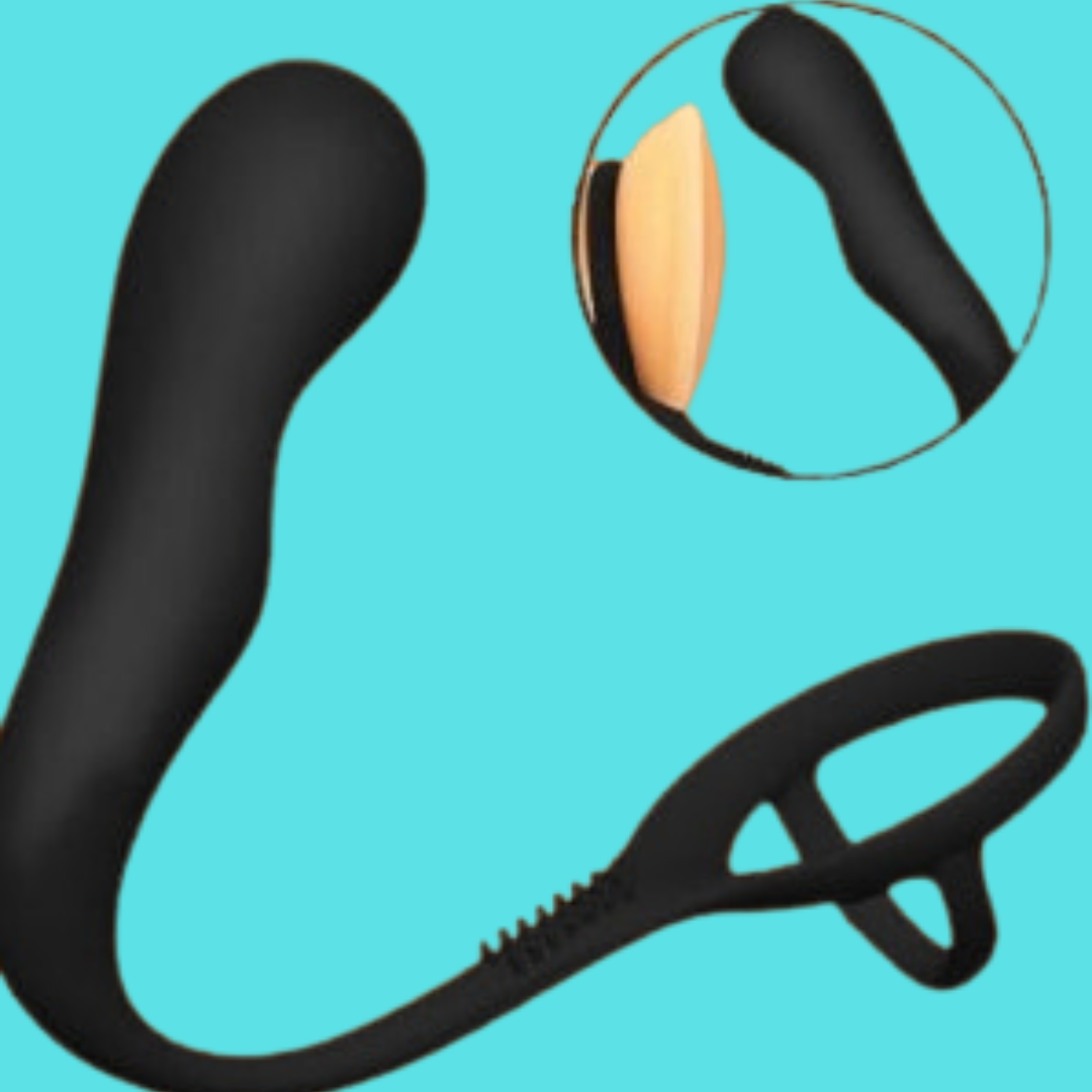 Orion — Estimulador de Próstata com Anel Duplo